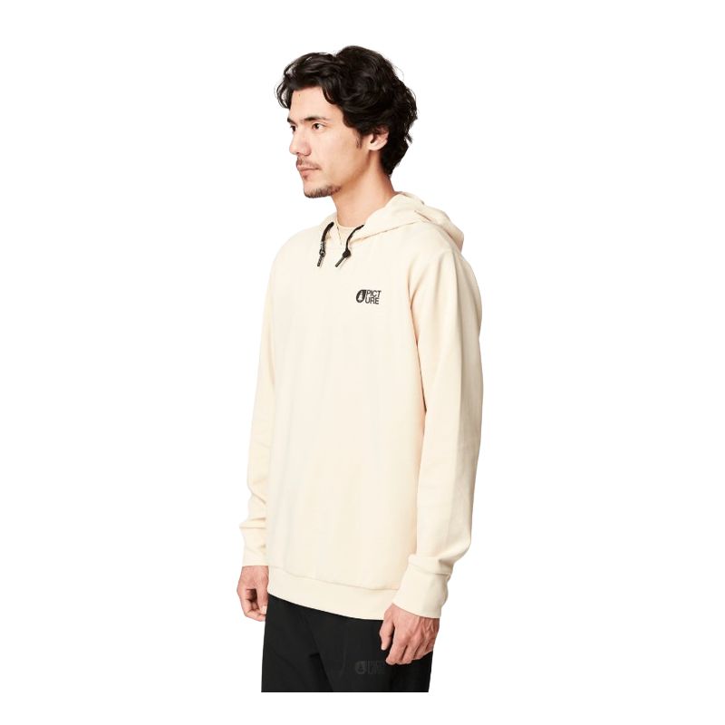Felpa Picture FLACK TECH HOODIE (Wood Ash) Uomo