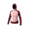 Jakke Dynafit Transalper Light Polartec (Burgundy) - Dame
