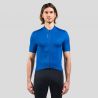 Miesten pyöräily pelipaita Odlo T-PAITA S/U KOLLARI S/S FULL ZIP ZEROWEIGHT CHILL-TEC (Limoges)