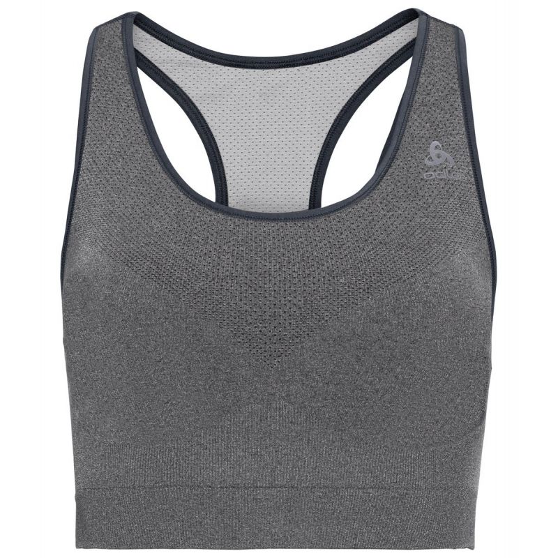 BH for kvinner Odlo Seamless Medium Ceramicool (Dark Slate)