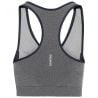 Women's bra Odlo Seamless Medium Ceramicool (Black Melange)