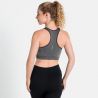Sujetador de mujer Odlo Seamless Medium Ceramicool (Dark Slate)