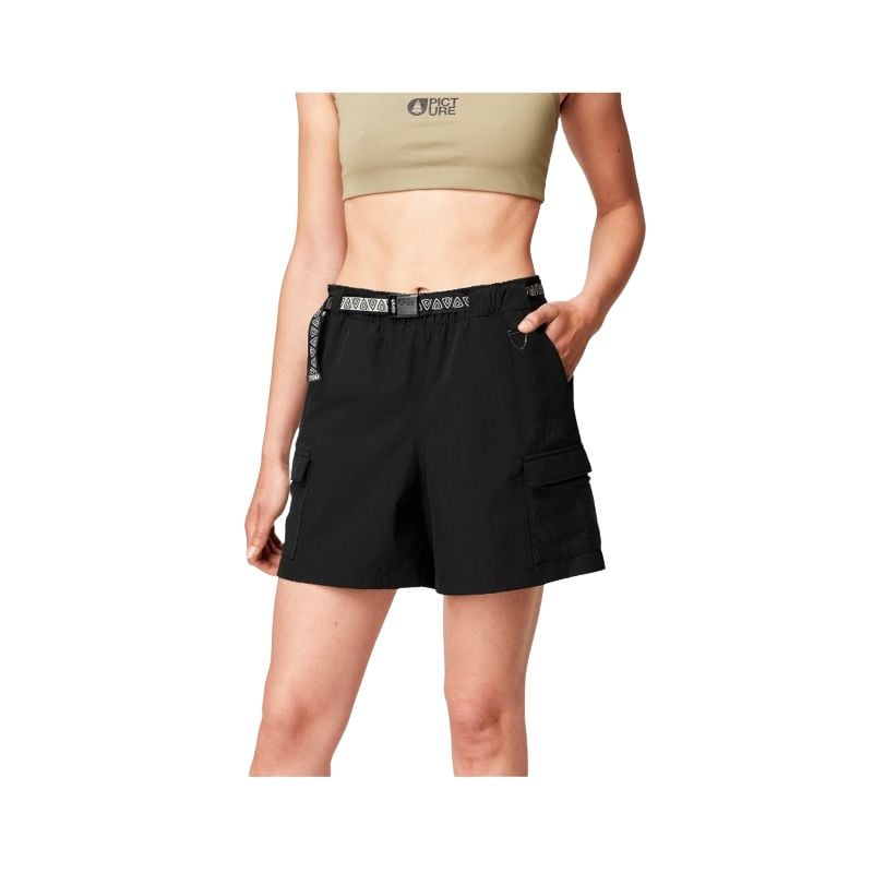 Pantalones cortos Picture Pantalones cortos CAMBA STRETCH para mujer (Aguas profundas)