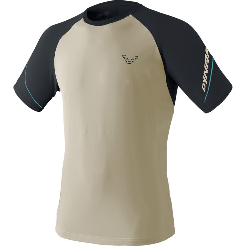 T-shirt Dynafit ALPINE PRO S/S TEE (rock kaki) Heren