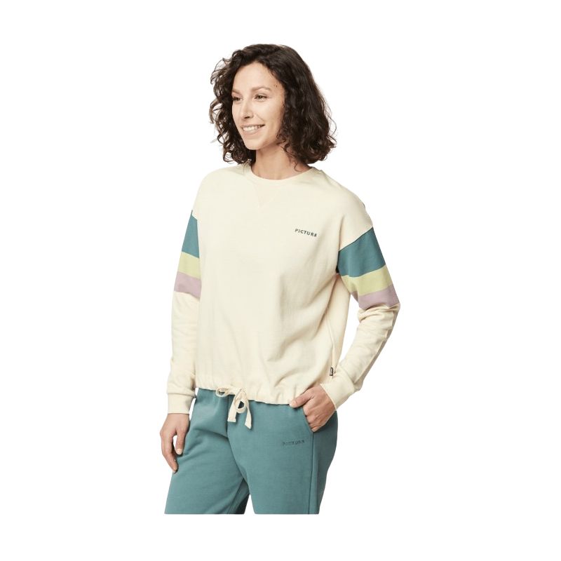 Sweat Picture Dam TRISSE CREW (Creme Brulee)