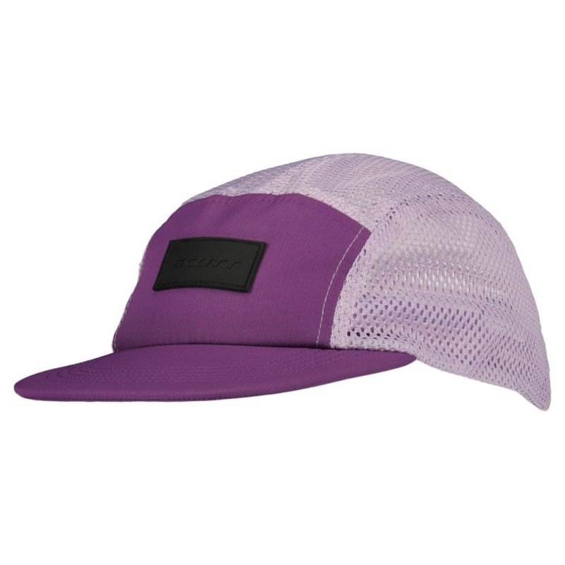 Cap Scott 5-Panel Endurance (livlig purpur/mistel lila)