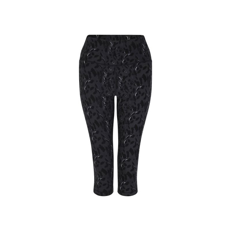 Legging Dare2B Influential 3/4 (Black Dash Print) Frau