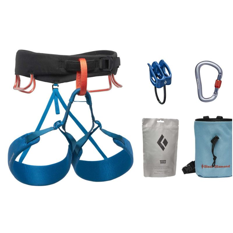 Klätterutrustning Black Diamond Momentum Selepaket (Svart/Blå)