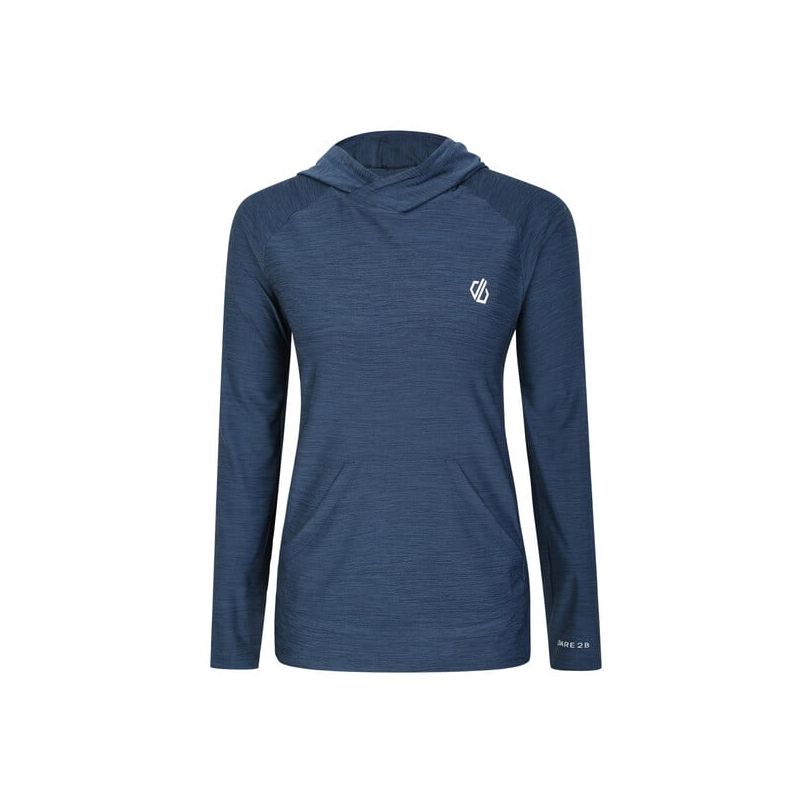 Donna Dare2B Felpa con cappuccio Sprint Cty (Moonlight Denim Marl)