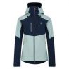 Dare2B Pitching-jakke (Moonlight Denim/Mint Green)