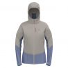 Odlo JACKET INSULATED ASCENT HYBRID (hopeapilvi - sinihaikara)