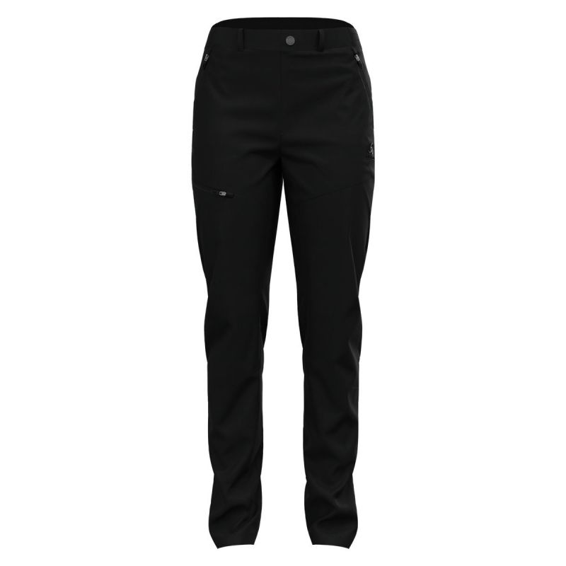 Pantalones de mujer Odlo REGULAR LENGTH ASCENT LIGHT (negro)