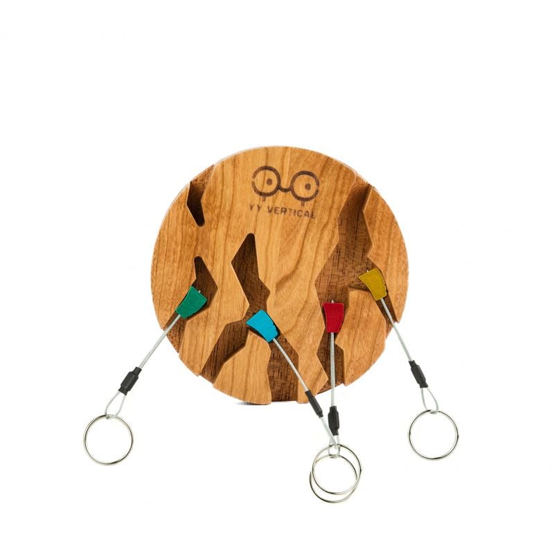 Accessoire escalade YY VERTICAL Key Holder Circle - Cerisier
