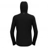 Polar fleece Odlo MID LAYER HOODY FULL ZIP ASCENT (silver cloud - dark slate) uomo