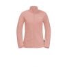 Dames fleece JACK WOLSKINS TAUNUS FZ W ROSE DAWN
