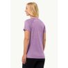 Naisten JACK WOLSKINS Kammweg S/S W (Velvet) T-paita
