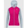 Forro polar Karpos AMBRIZ. W F-Z HOODIE (INNUENDO/SKYWRITING) Mujer