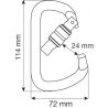 Karabinhage Camp D Pro Lock