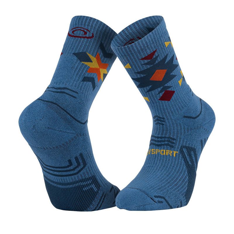 Sokker BV sport SOCQUETTE TREK GR "HIGH - LYOCELL" (AZTEC BLUE)