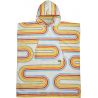 Poncho vestiaire PACKTOWL PT Poncho (Retro Curve)