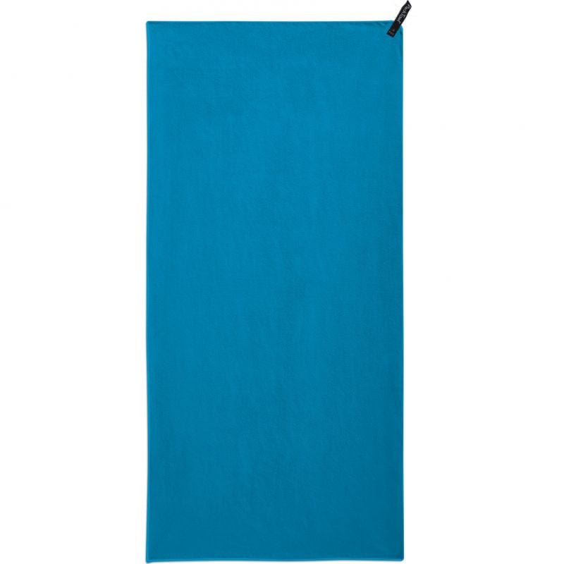 Resehandduk PACKTOWL Personlig handduk (Lake Blue)