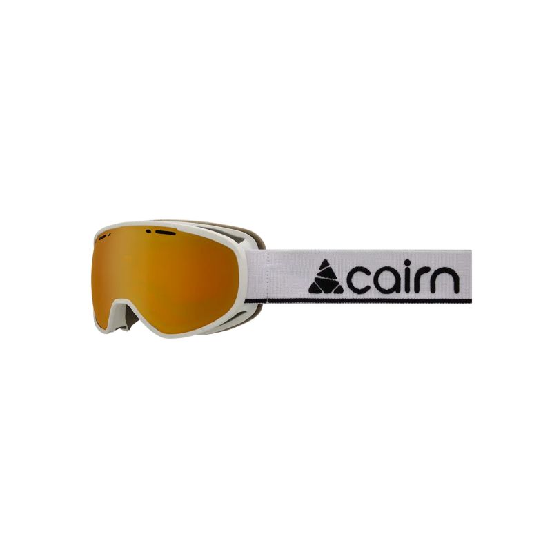 Maschera da sci Cairn Genius Otg / Photochromic (Mat White)