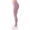 Mallas largas de mujer Eivy Mallas largas Icecold Rib (leopardo negro)
