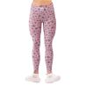 Mallas largas de mujer Eivy Mallas largas Icecold Rib (leopardo negro)