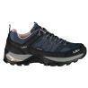 CMP RIGEL LOW WMN ZAPATILLA TREKKING WP (STORM-SUNRISE)