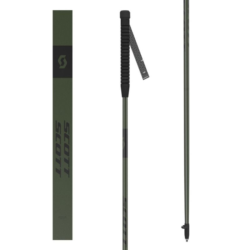 Trail Scott Ultra Alu-stokker (khakigrønn)
