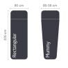 Life Venture Silk Ultimate Liners Mummy ()