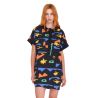 VOLCOM FA ARTHUR LONGO SS DRESS (BLACK)