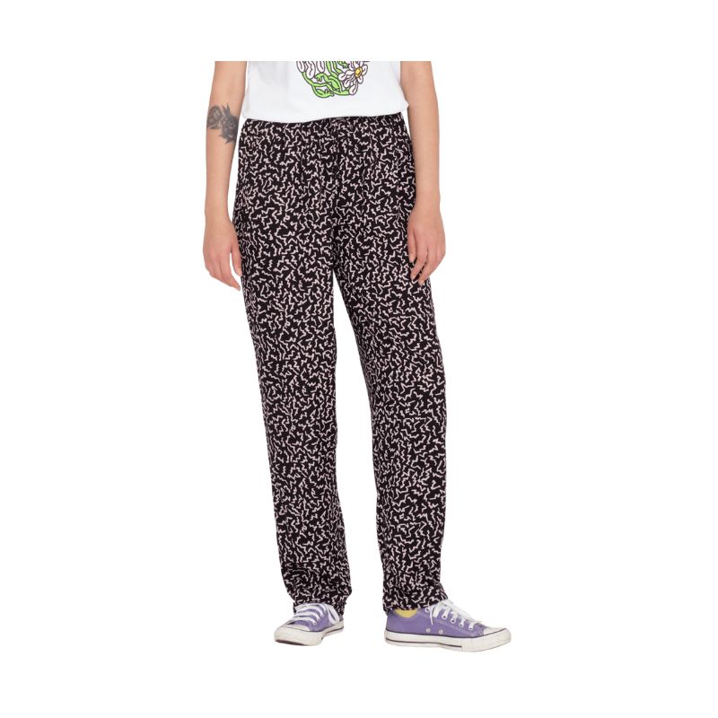 Bukser Volcom SURFPUNK EW PANT (BLACK) for kvinner