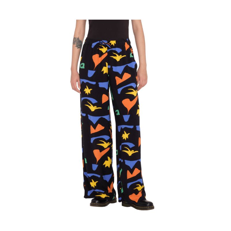 Bukser for kvinner Volcom FA ARTHUR LONGO EW PANT (BLACK)
