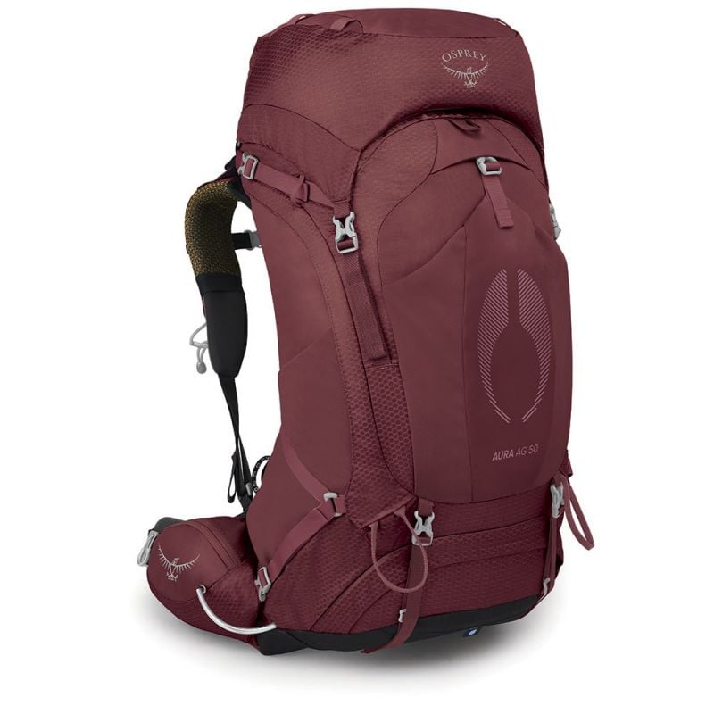 Backpack Osprey Aura AG 50 (Berry Sorbet Red) Women's