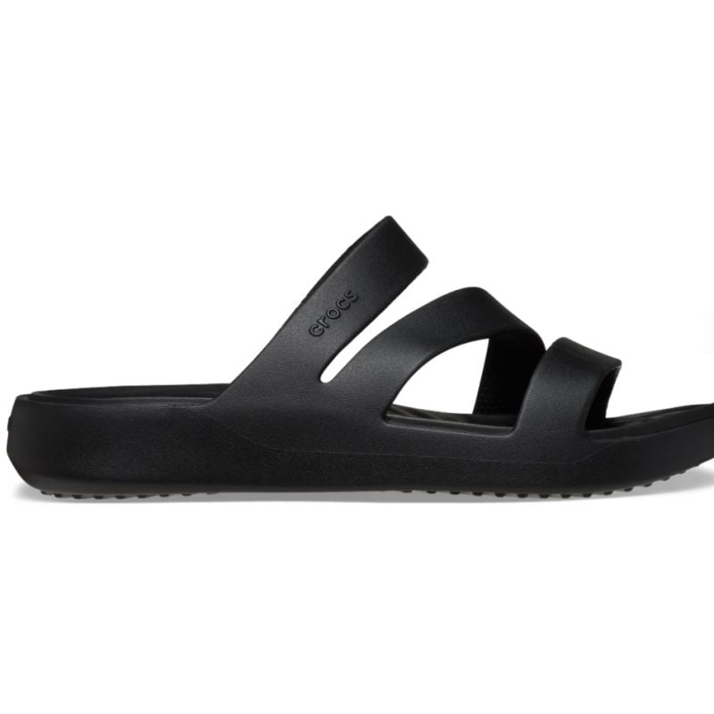 Sandals Crocs Women's Getaway Strappy (Black)