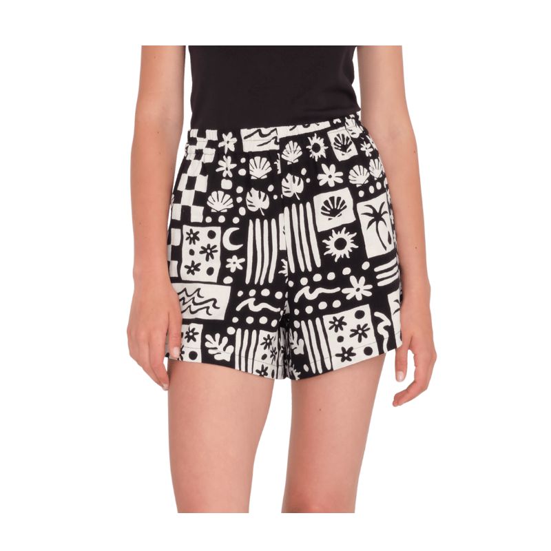 Shorts Volcom SUNNY WILD (BLACK) - Dam