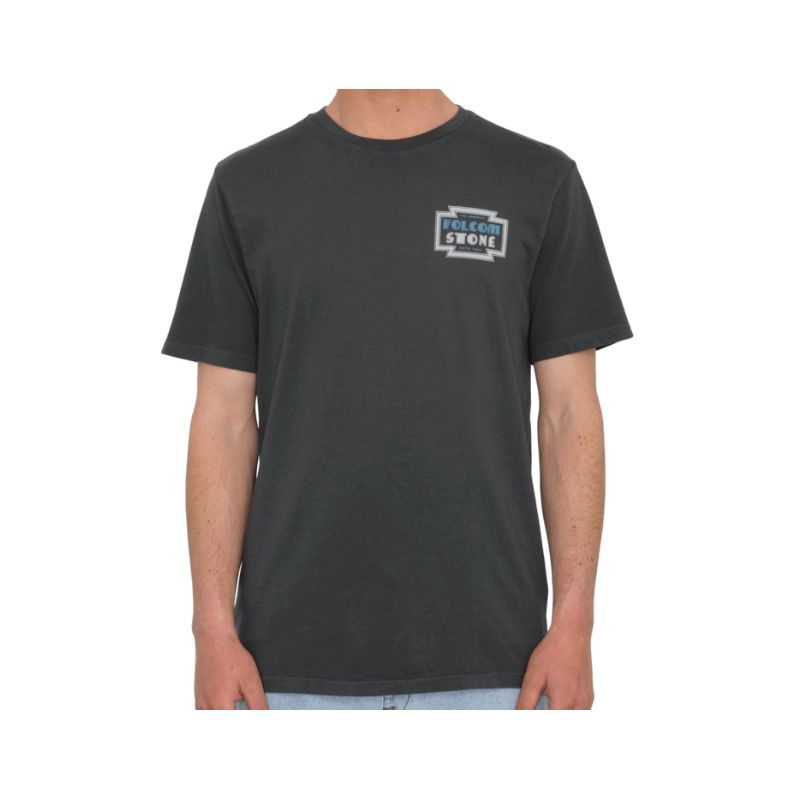 Camiseta Volcom Hombre SAXY CAT SST (STEALTH)