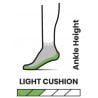 Vandresokker Smartwool Light cushion Ankle (Charcoal)