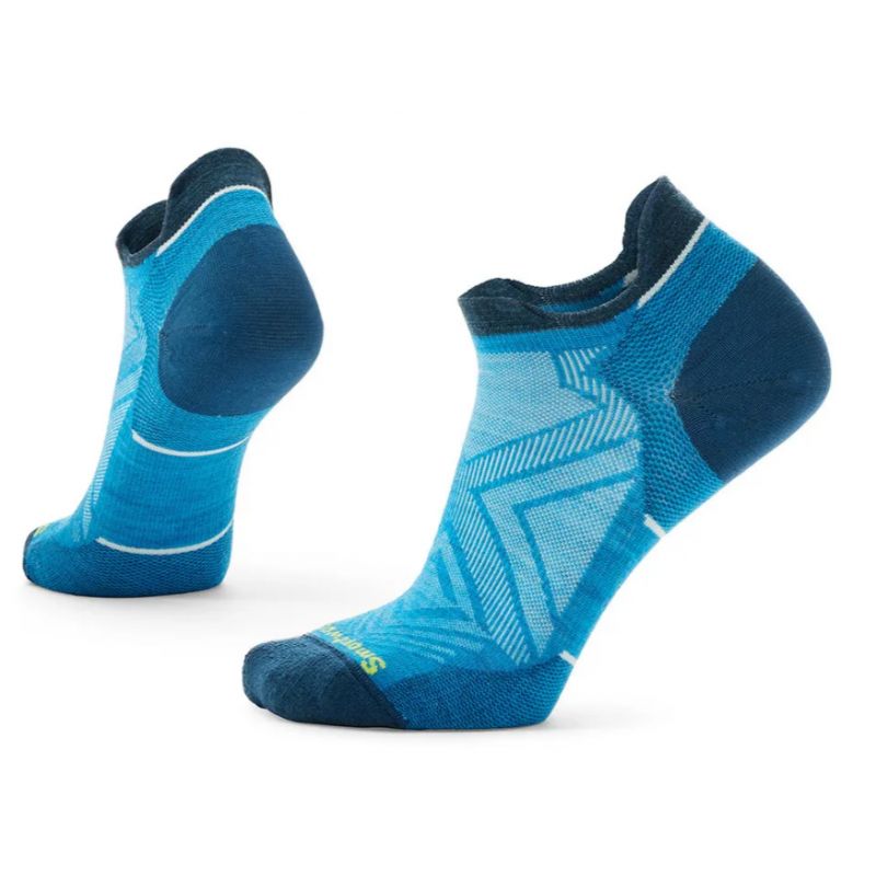 Calcetines running mujer Smartwool Zero cushion Low ankle Shadow Print (Turquoise/Aqua)