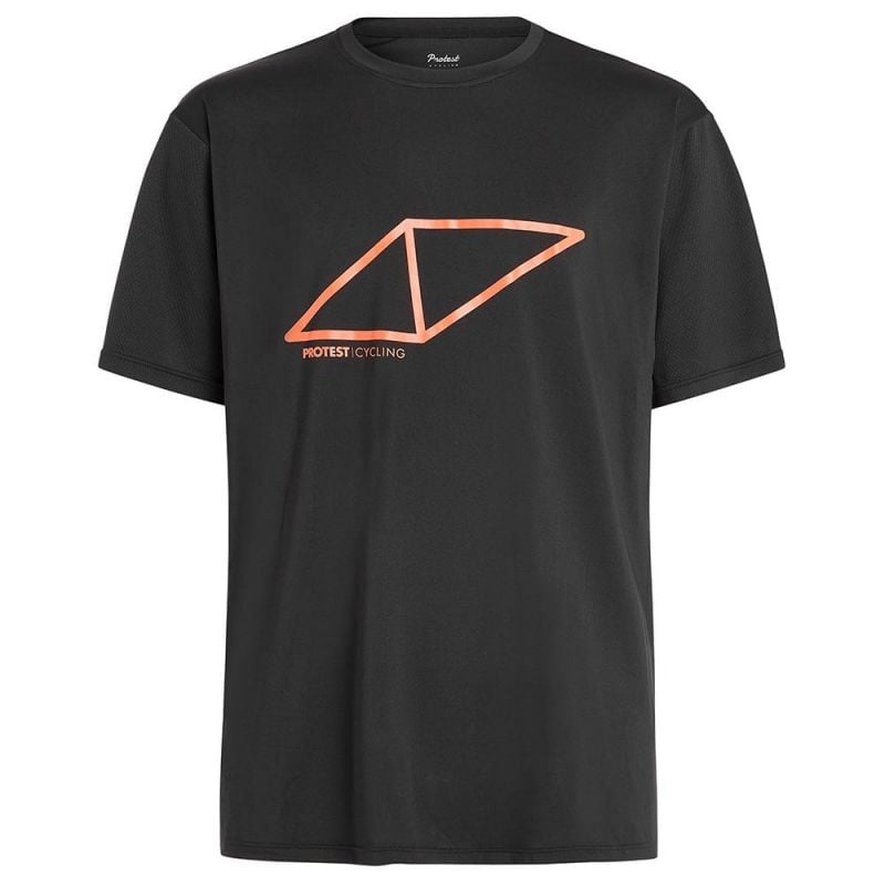 Protest POTTIER (True Black) maglia da ciclismo da uomo