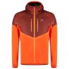 MONTURA CHAQUETA HÍBRIDA SPITZE (ARANCIO BRILLANTE/TABACO)