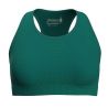 Sujetador de mujer Smartwool Intraknit Racerback (Verde esmeralda)