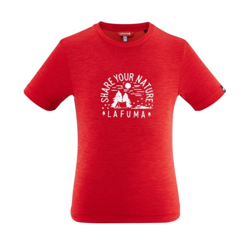 Lafuma SS LTD TEE JR (RED - ROUGE) børne-T-shirt
