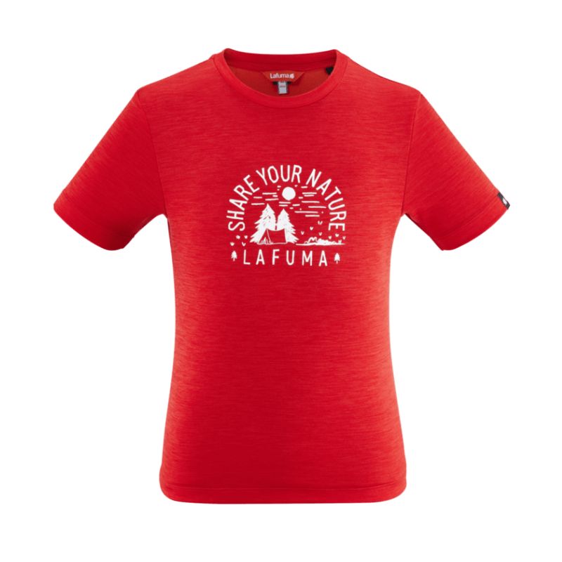 Lafuma SS LTD TEE JR (RED - ROUGE) - T-shirt för barn