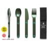 Magneettiset ruokailuvälineet Full Windsor Set Magware (musta)