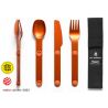 Magneettiset ruokailuvälineet Full Windsor Set Magware (oranssi)