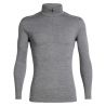 Couche de base ICEBREAKER Mens 260 Tech Ls Half Zip (GRITSTONE HTHR) homme