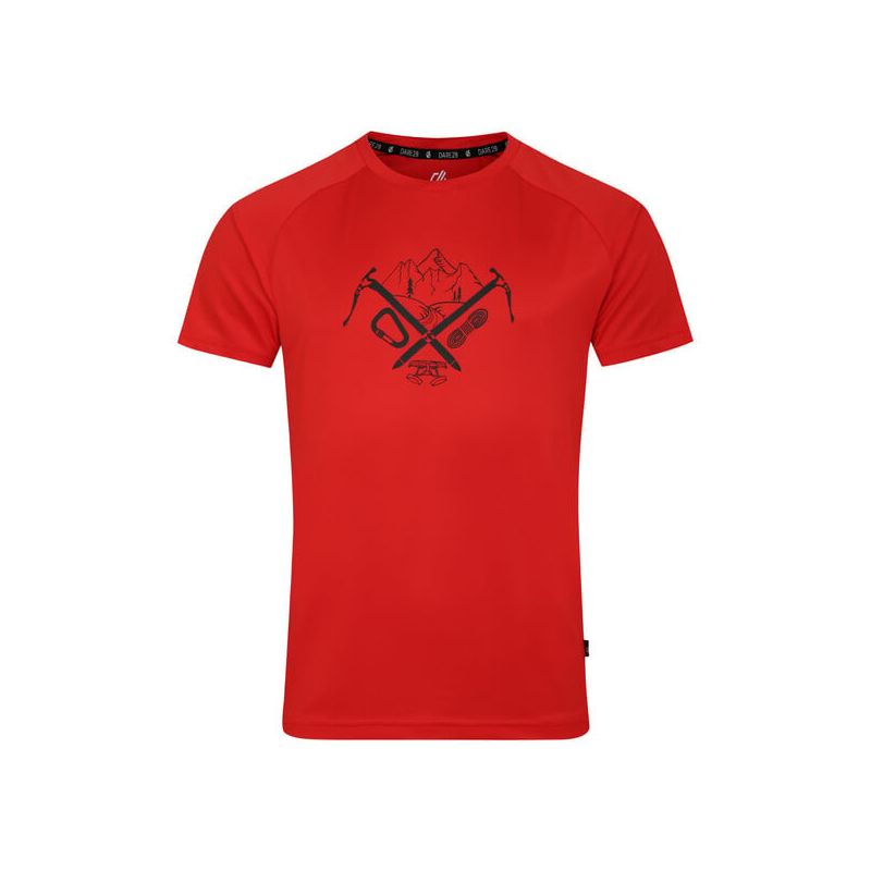 T-shirt DARE2B Tech Tee (Seville Red) Homme