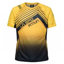 La Sportiva Wave T-skjorte M Gul/Svart (Gul/Svart)